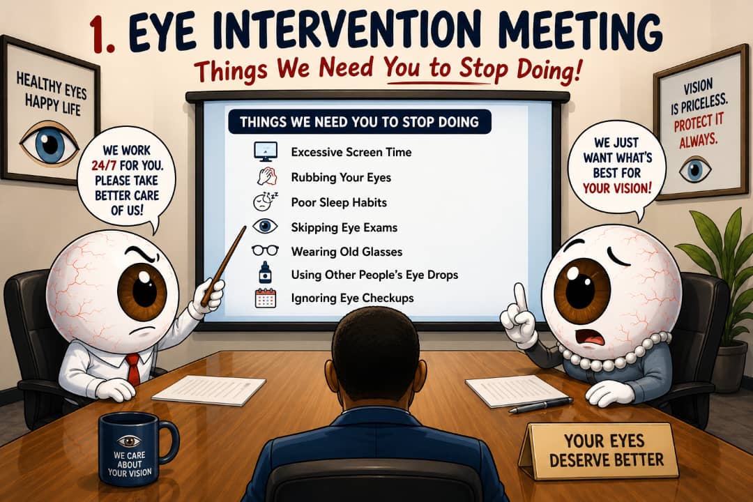 If Your Eyes Could Talk: 7 Things They Would Beg You to Stop Doing